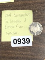 1994 COMMEMORATIVE EUROPEAN FREEDOM FROM FACISM CN