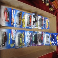 (11)New Hot Wheels diecast cars.