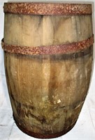 21" Wooden Barrel