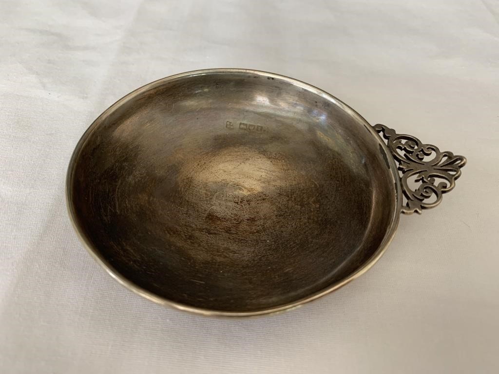 Sterling silver porringer