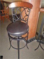 Swivel Stool  32" from floor to top of seat