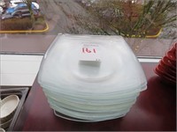 LOT, (20) 10" CLEAR GLASS PLATES