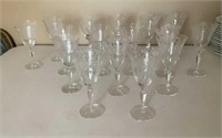 16 fostoria stemware