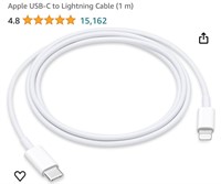 Apple USB-C to Lightning Cable (1 m)