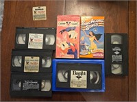 Vintage Disney VHS Tapes