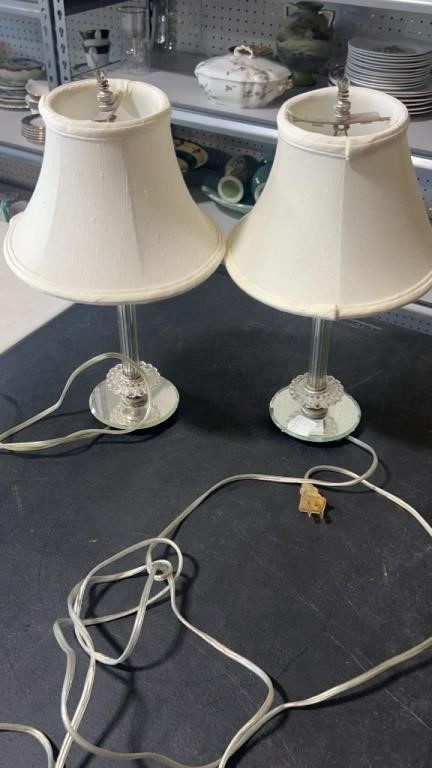 Pair of Dresser Lamps