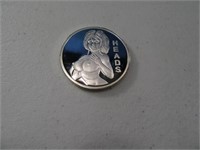 1oz Silver Boobs & Butt Heads/Tail Sterling Coin