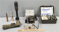 Military Field Gear & Instruments Lot