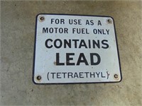 Contains Lead sign