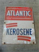 Atlantic Kerosene pump sign