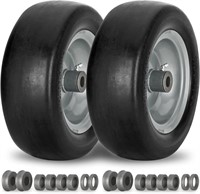 $77 2 PCS 11x4.00-5 Flat Free Lawn Mower Tire