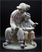 1984 Arnart Conte Porcelain Clown & Boy Figure
