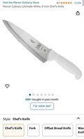 Mercer Culinary White, 8 Inch Chef's Knife