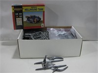 Hellhound Tank W/Assorted Model Parts