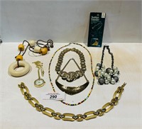 Lot of Costume Jewelry Necklaces (some vintage)