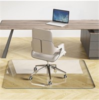 Glass Chair Mat for Carpeted or Hard Floors 1/4