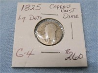 1825 Capped Bust Dime, G-4