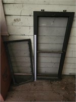 2 Vintage window screens