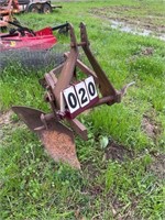 2 row, 3PNT Ford rear turning plow, dirt shovel S2