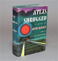 Ayn Rand.  Atlas Shrugged, 1st Ed.