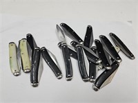 18 Vintage Old Stock USA Pocket Knives