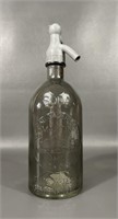 Decorative Glass Seltzer Bottle