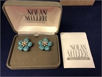 Nolan Miller Island Fun Flower Earrings