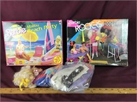 Collectible 1980’s Barbie Play Sets And Dolls
