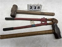 Sledge Hammers & Bolt Cutters