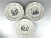 Antique oriental theme Wedgewood plates
