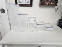 10-Piece Plastic Container Set