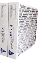 2 PACK NORDICA AIR FILTERS 20x25x4IN