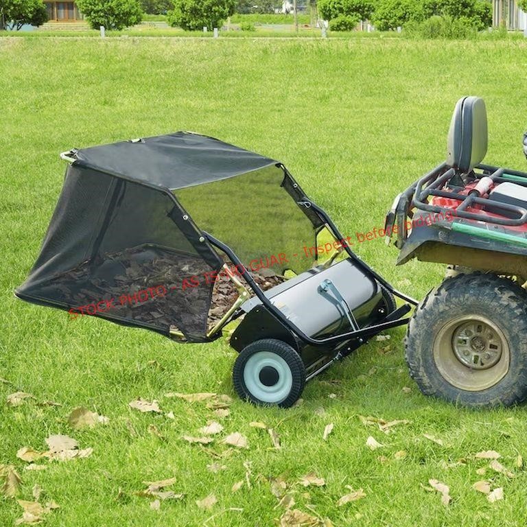 Vevor Pull-Behind Lawn Sweeper, 48.5-in