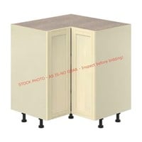 P.S. Unfinished Corner Base Cabinet, 36x35x36in