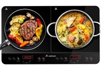 Aobosi Double Induction Cooktop Burner with 240