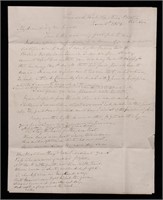 Charles Russell Lowell.  Manuscript Letter