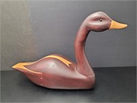 Wooden Hand Carved Goose