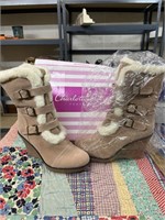 New Charlotte Russe ladies boots size 9