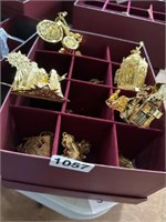 12 Danbury mint ornaments in box