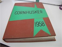 Vintage 1958 Cornhusker YearBook