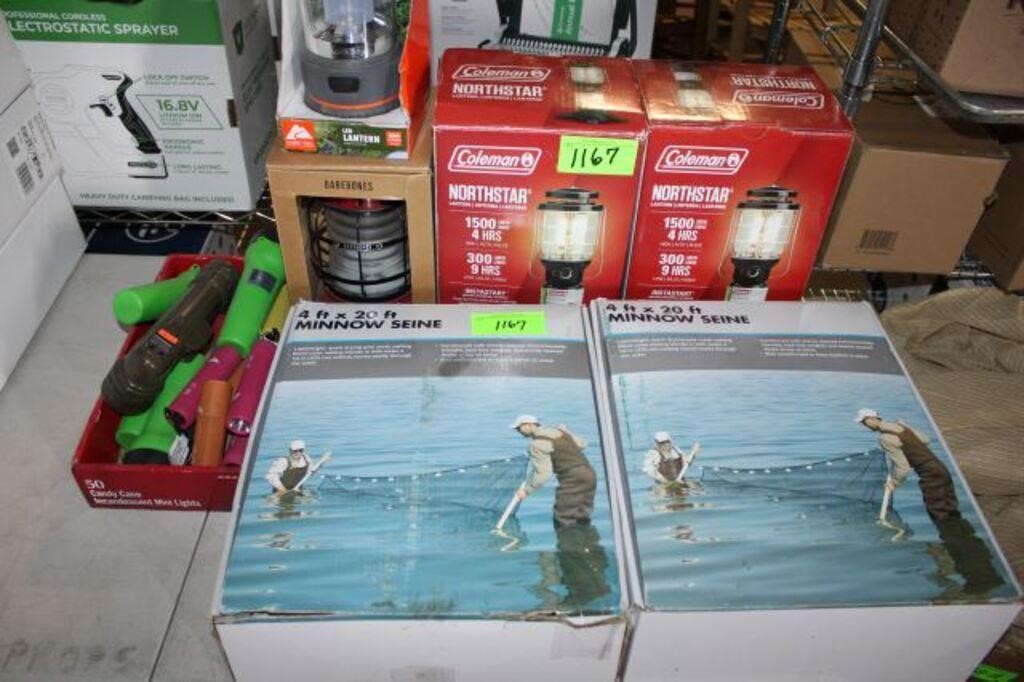 New in Box; (2) Coleman Propane Lanterns,