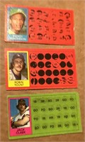 3 1981 Topps Scratch Off Cards - Henderson