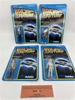 4x BACK TO THE FUTURE Figurines