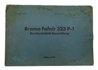 WWII German Bramo Fafnir 323 Engine Book