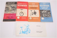 5 VTG SCHWINN USER'S MANUALS UNICYCLE, AIR-DYNE, +