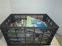 Black Crate of Various Kids Books
