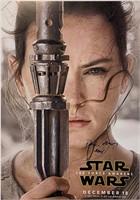 Autograph Star Wars Force Awaken Poster