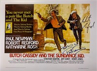 Paul Newman Autograph Sundance Kid Poster
