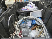 Electrical Supplies-boxes, wire, knee pads