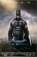Ben Affleck Autograph Batman Poster